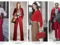 Eleganckie stylizacje z czerwienią. Zastanawiasz się, jaki kolor pasuje do czerwonego? Zobacz, jak połączyć czerwień z bielą, brązem, szarością i czernią.