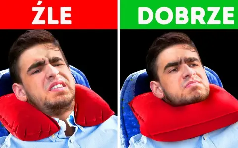 Jak zakładać poduszkę podróżną, aby uniknąć bólu szyi w podróży